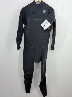 Hurley Men's size Large Black Phantom 202 Full Wetsuit NEW